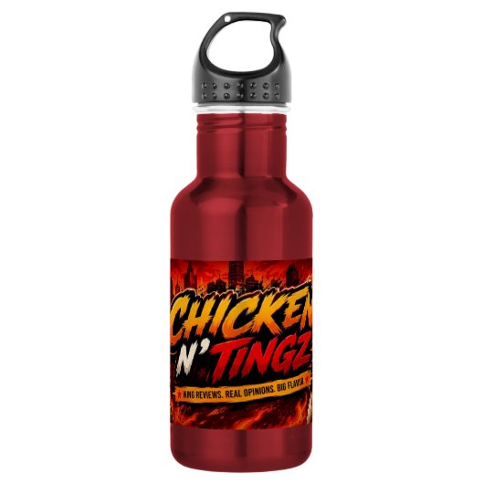 Bouteille D'eau poulet N' tingz (Devant)