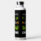 Bouteille D'eau Poulets Et Jardinage (Droite)