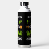 Bouteille D'eau Poulets Et Jardinage (Droite)