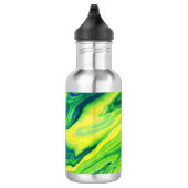 Bouteille D'eau Pour acrylique, Bleu, Vert, Jaune / (Droite)