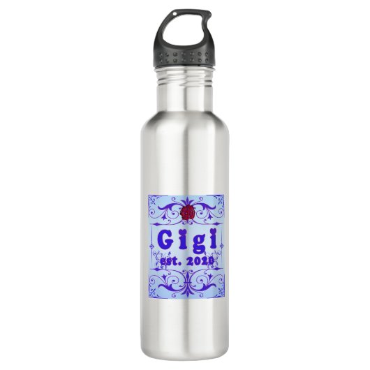 Bouteille D'eau Pour Cette Spéciale "GiGi 2020" (Devant)