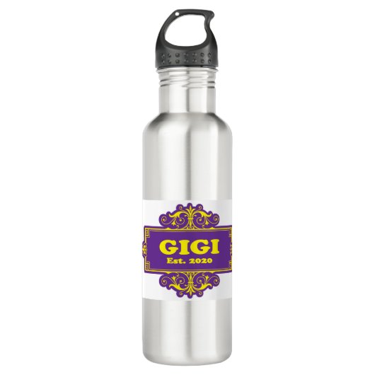 Bouteille D'eau Pour Cette Spéciale "GiGi 2020" (Devant)