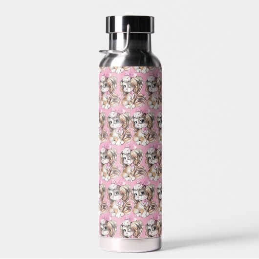 Bouteille d'eau pour chiot (Plage)