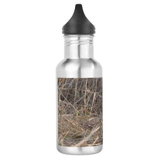 Bouteille d'eau pour chiot à rouleaux, Acier inoxy (Gauche)