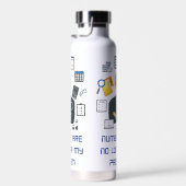 Bouteille d'eau pour comptable à la retraite Cadea (Plage)