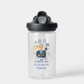Bouteille d'eau pour comptable à la retraite Cadea (Avant)
