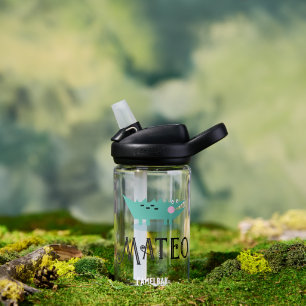 Bouteille d'eau pour enfants avec dessin de crocod