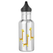 Bouteille d'eau pour enfants Giraffe portant le no (Gauche)