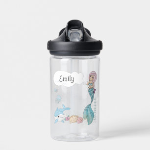 Bouteille d'eau pour enfants personnalisée avec no