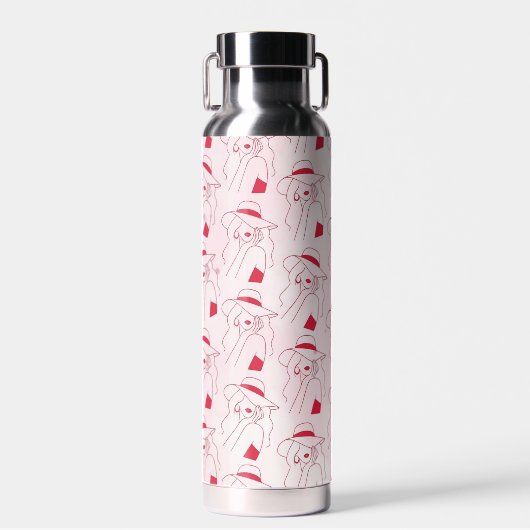 Bouteille d'eau pour femme (Avant)