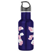 Bouteille d'eau pour les enfants mignonne avec nom (Dos)