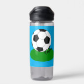 Bouteille d'eau pour les fans de football Monogram (Arrière)