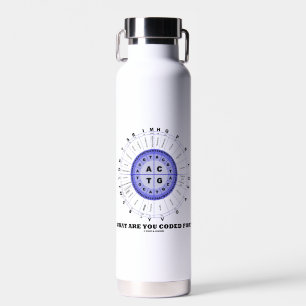 Bouteille D'eau Pour Quoi Avez-Vous Codé ? Roue Acide Amino