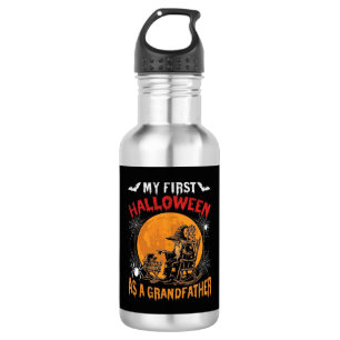 Bouteille D'eau Premier Halloween en tant que grand-père sorcier c