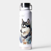Bouteille D'eau Premium Stainless Water Bottle with Artistic Siber (Arrière)