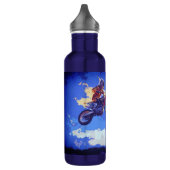 Bouteille D'eau Prendre l'initiative - Motocross Racers (Gauche)