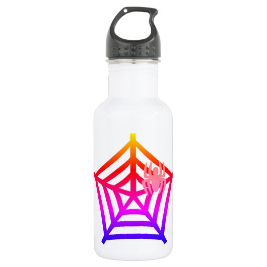 Bouteille D'eau Prenez votre boisson avec vous en style blanc (Devant)
