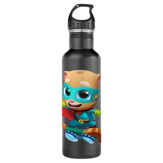 Bouteille D'eau Présentateur spécial Talking Tom Heroes Cadeau Fan (Devant)