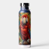 Bouteille D'eau Pretty Impasto Macaw Parrot  (Gauche)
