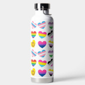 Bouteille d'eau Pride Hearts (Droite)
