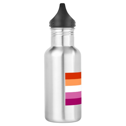 Bouteille D'eau Pride lesbienne (Gauche)