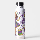 Bouteille D'eau Princesse de Perles - Mardi Gras (Gauche)