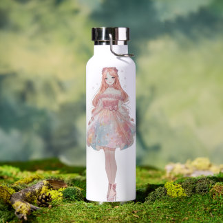 Bouteille d'eau Princesse | Élégante Inspirée d'un