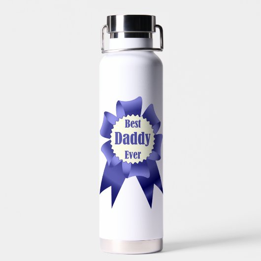 Bouteille D'eau Prix Best Daddy Ever pour le Père (Arrière)