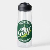 Bouteille D'eau Pro Golfer NAME Golf Trophée Tournoi de golf (Avant)