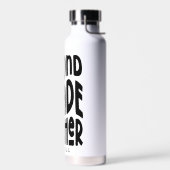 Bouteille D'eau Professeur de deuxième année Texte simple (Gauche)