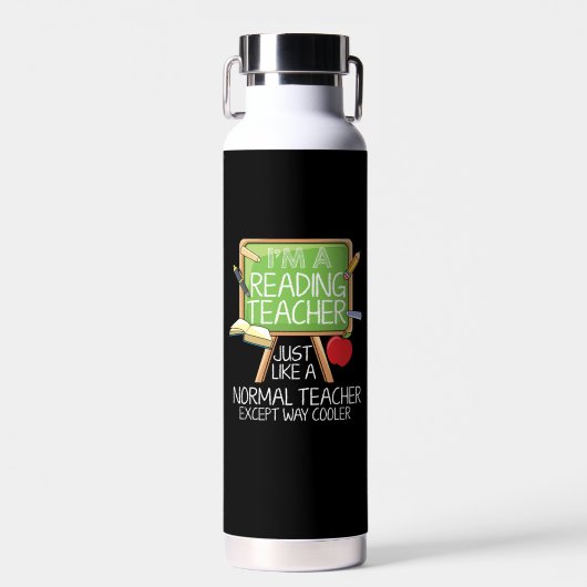Bouteille D'eau Professeur de lecture (Avant)
