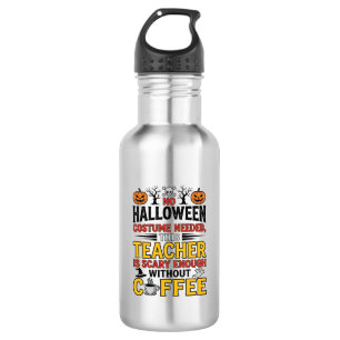 Bouteille D'eau Professeur Halloween Pas de Costume Nécessaire Drô