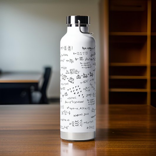 Bouteille D'eau Professeur mathématiques équations de formule