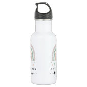 Bouteille D'eau Professeur Merci Boho Rainbow (Dos)