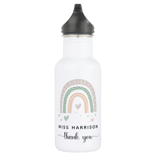 Bouteille D'eau Professeur Merci Boho Rainbow (Droite)
