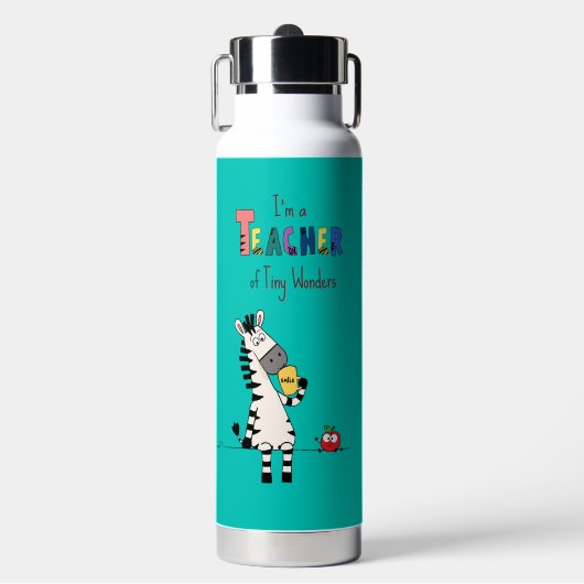 Bouteille D'eau Professeur Zèbre Mignon (Salle de sport)
