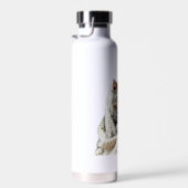 Bouteille D'eau Profitez du thé d'hiver de chat (Plage)