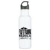 Bouteille D'eau Programmateur du futur assistant Codeur Médicale (Devant)