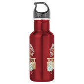 Bouteille D'eau Promenade d'hiver Mesdames et Messieurs (Dos)