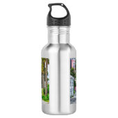 Bouteille D'eau Promenez-vous le long de Rainbow Row Water Bottle (Dos)