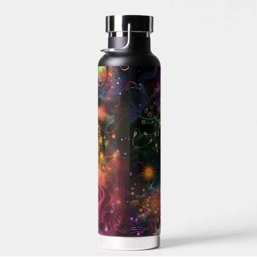 Bouteille D'eau Psychédélique (Plage)