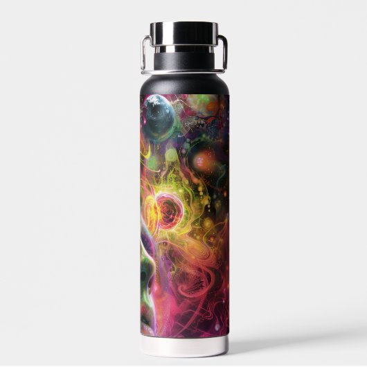 Bouteille D'eau Psychédélique (Arrière)