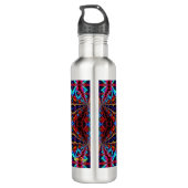 Bouteille d'eau psychédélique néon 2 (Dos)