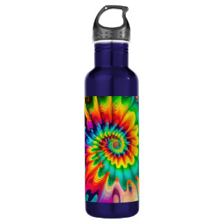 Bouteille D'eau Psychédélique Tie Dye Retro Surreal