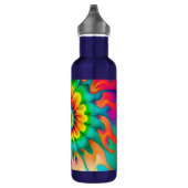 Bouteille D'eau Psychédélique Tie Dye Retro Surreal (Droite)