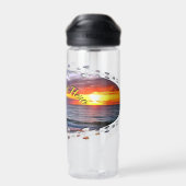 Bouteille D'eau Puerto Sunset 1739 (Arrière)