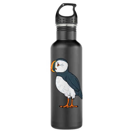 Bouteille D'eau Puffin Bird Fundy Islande SeaBird Oiseau Cadeau Ho (Devant)