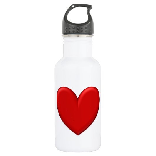 Bouteille D'eau Puffy Heart (Devant)
