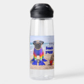 Bouteille D'eau Puggy de plage (Arrière)