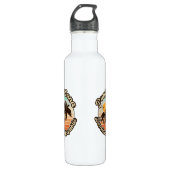 Bouteille D'eau Punta Cana Dominicaine Palm Tree Retro Sunset 60s (Devant)